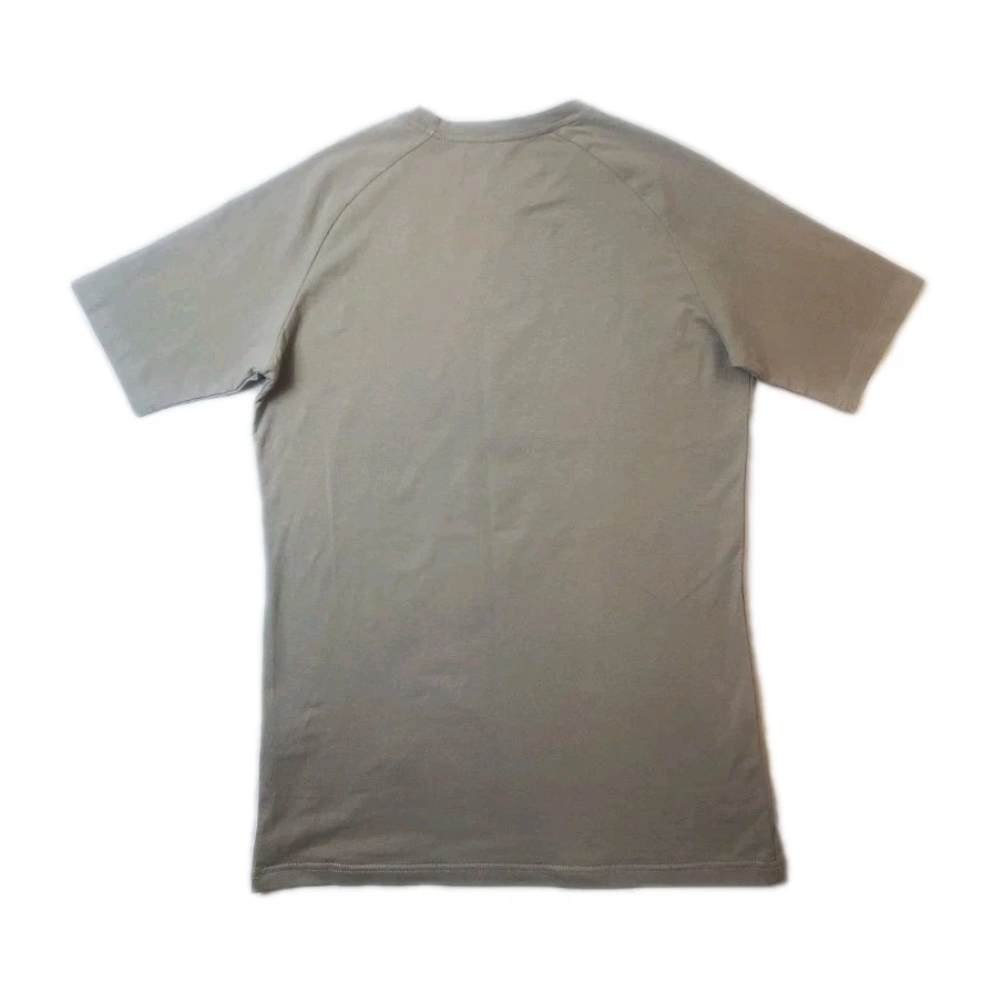 Camiseta de atleta a medida para hombre gris medio manga corta ropa deportiva atlética adulto Foto 2 de 4