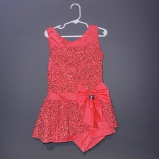 Weissman Dance Costume Hot Pink Girl's Size MC