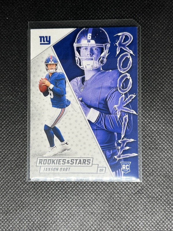 2025 Panini Rookies & Stars - Rookie Exclusive Jaxson Dart Rookie Card! Giants!