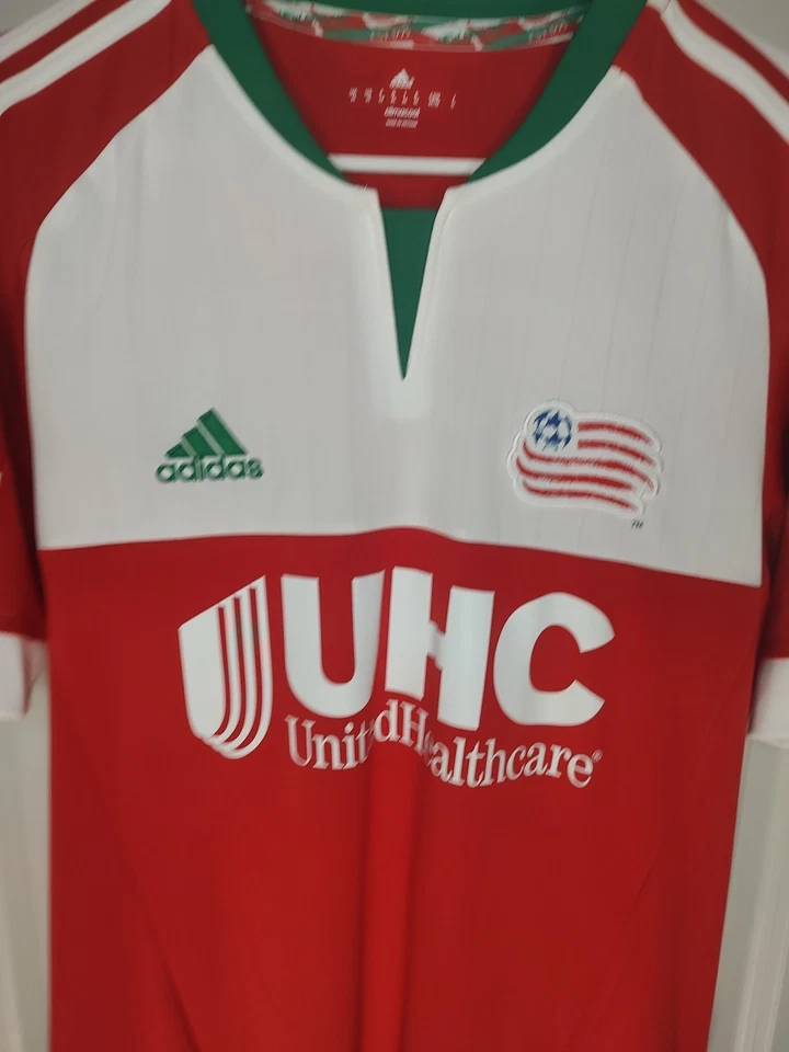 Adidas New England Revolution Mls Soccer Jersey Climacool Men's Size Medium  - Image 4 of 4