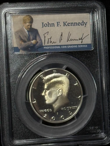 PCGS PR69DCAM - 2004 S Kennedy Silver 50C Proof Half Dollar Coin - 095