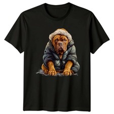 Dogue De Bordeaux Winter Jacket Dog Animals Mens T-Shirt Womens Graphic Tee