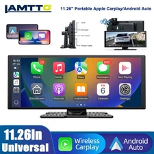 2.5K Dash Cam 11.26" Car Stereo For Apple Carplay&Android Auto AirPlay GPS +Cam