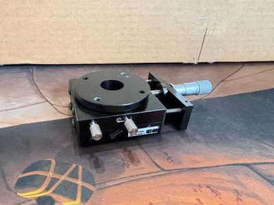 Edmund Optics EDM-38198A Precision Linear Stage w/ Rotary Platform Mount