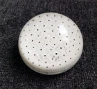 Vintage 60's Murano White, Blue Murrine Sommerse Paperweight Ex. Cond. 3.5" Diam