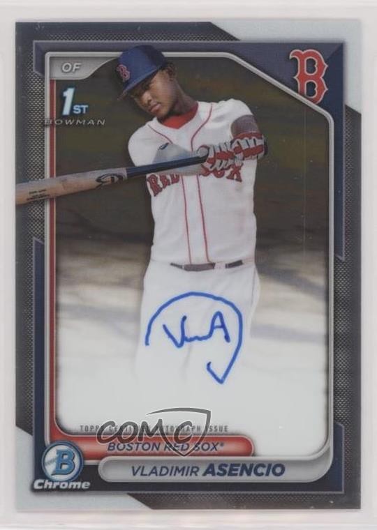 2024 Bowman Chrome Prospect Auto Vladimir Asencio #CPA-VA Auto o8g