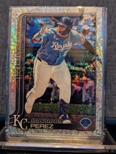 2025 Series 2 SALVADOR PEREZ #508 SAND GLITTER ROYALS