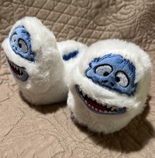 rudolph the red nosed reindeer Bumble Plush Slippers Size 2 Infants Bio World
