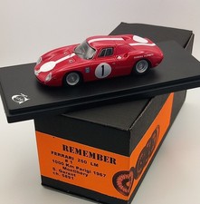 1:43 Ferrari 250 LM #1 Paris 1000 Km Montlhery 1967 S. Garant CH 5891 Remember
