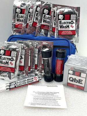 FIBER OPTIC CLEANING KIT I&M FW2150 QBE-2 EFB-10 COVENTRY ITW CHEMTRONICS