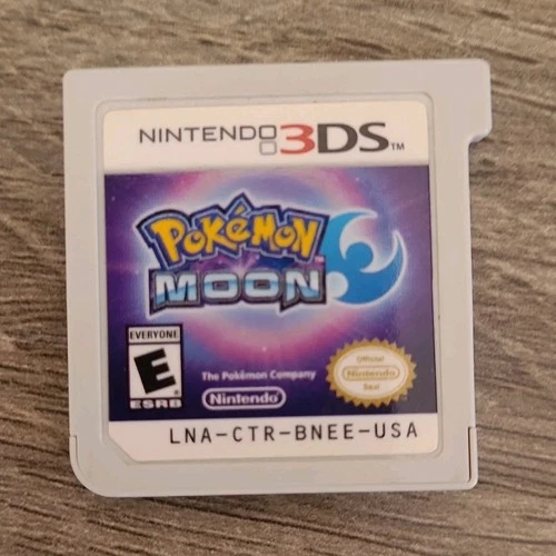 Nintendo Pokemon Moon Nintendo 3DS Game NTSC-U/C Pre-Owned HOT