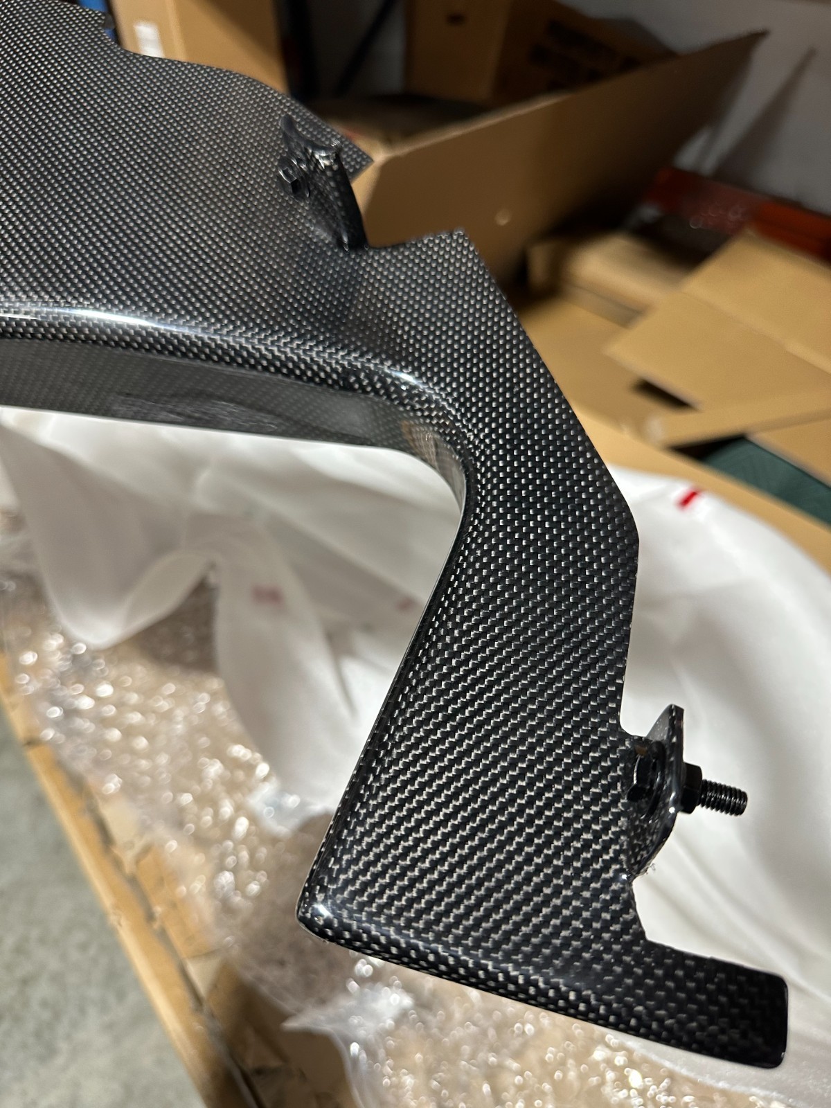 Ferrari 458 Italia Dry Carbon Fiber Firewall Cover Engine Bay Trim Panel **NEW**