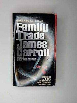Family Trade James Carroll Paperback Signet Espionage Fiction Vintage Novel