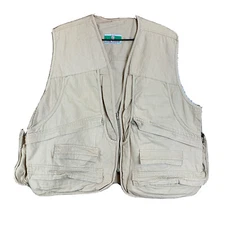 Game Winner Sportswear Hunting Vest Large Tan Game & Shell Storage Multi Pocket