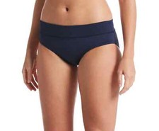 NIKE WOMENS SOLID FULL BRIEF SWIMSUIT BOTTTOMS MIDNIGHT NAVY SIZE XL NWT $48
