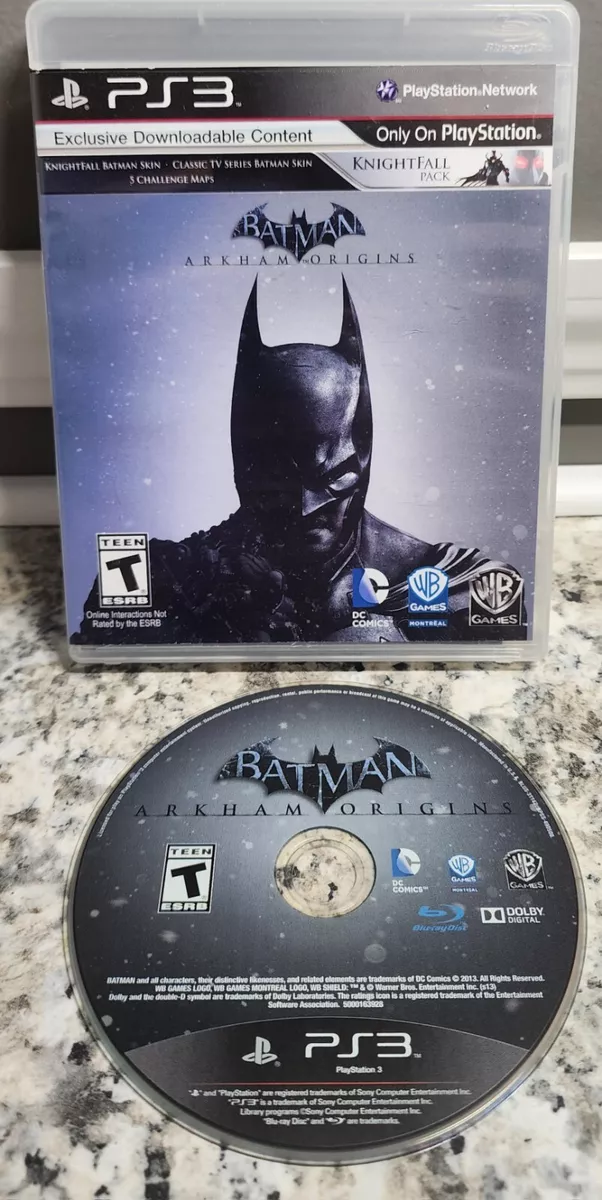 Batman Arkham Origins - PS3 (PlayStation 3) complete