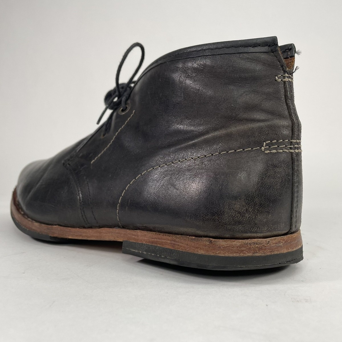 Timberland Boot Company Boots Mens 8 Black Leather Wodehouse  display picture 1
