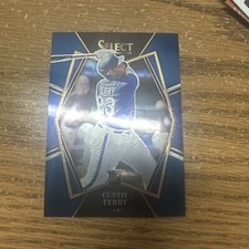 2022 Panini Select Curtis Terry(RC) Premium Level Blue #112