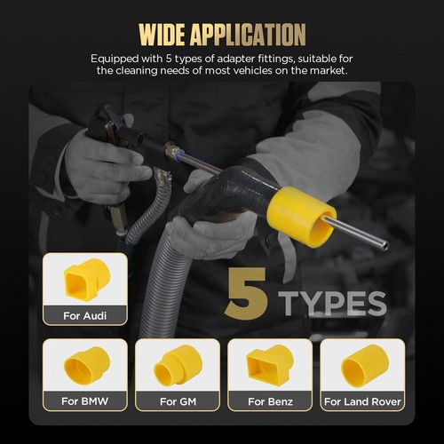 Engine Carbon Cleaner Intake Valve Walnut Sand Blasting Blaster Cleaning Machine - Picture 7 of 15