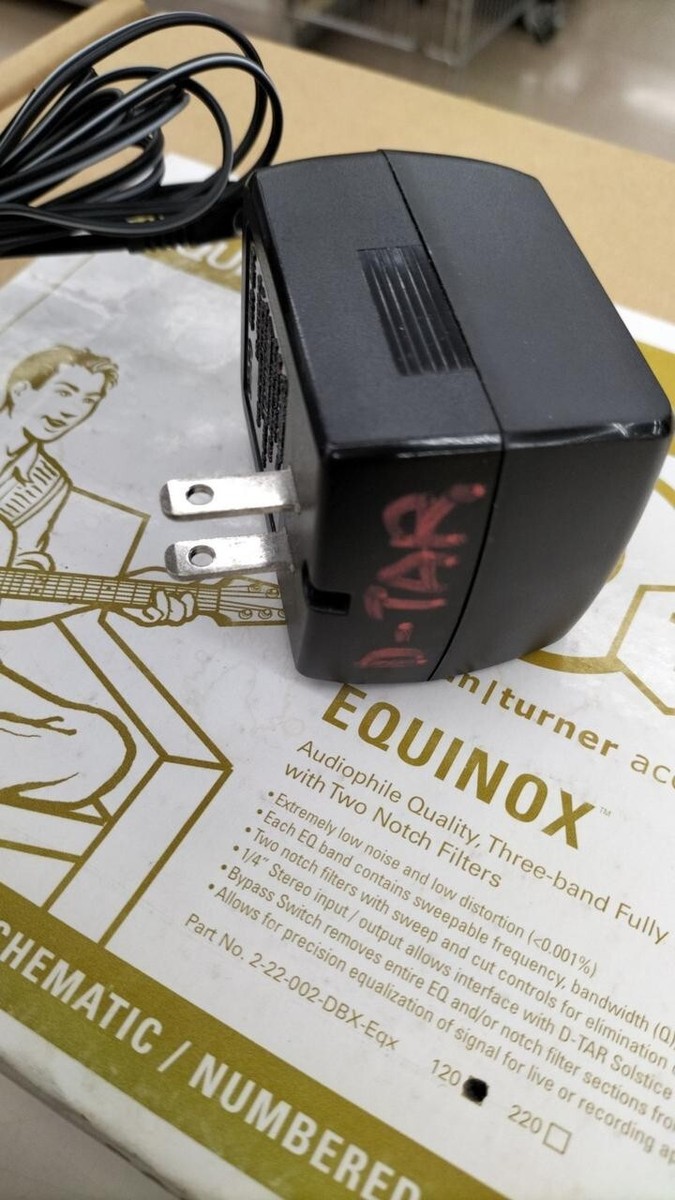 D-TAR DBX-EQX120 Equinox Parametric Equalizer Guitar Effects Rack