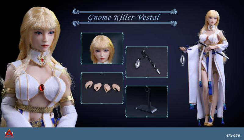 入手困難 ACPlay Gnome Killer Vestal フィギュア New Acplay Gnome Killer Vestal 1/6 Scale Female Action