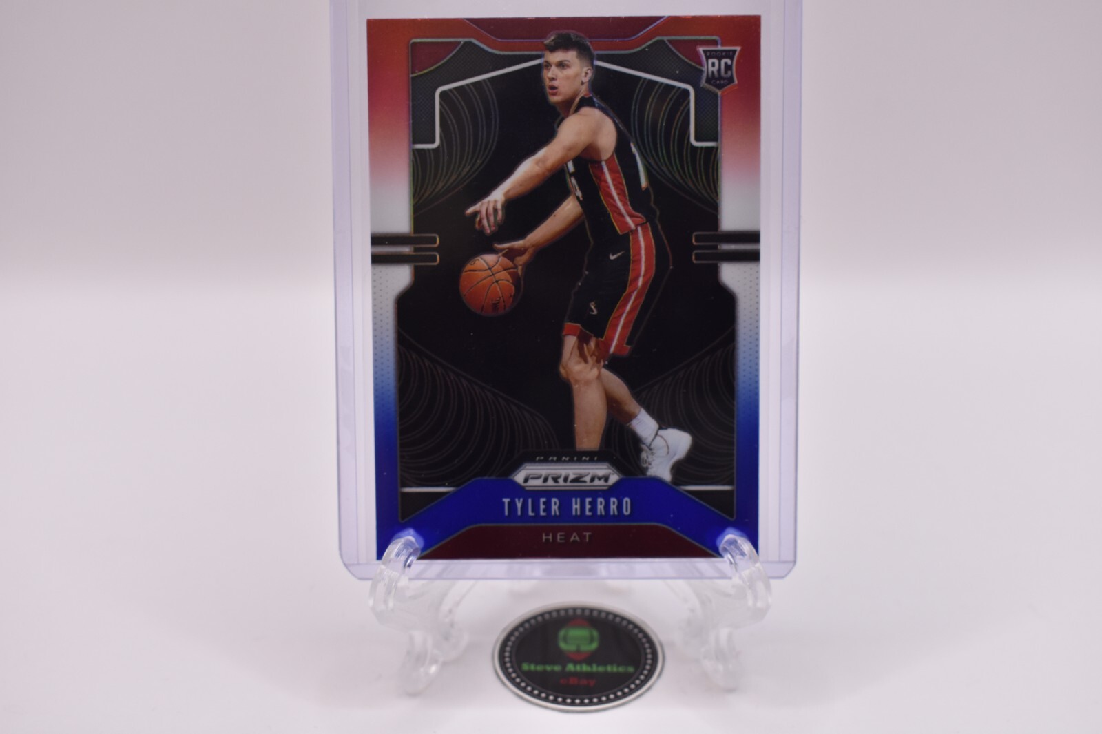Tyler Herro 2019 Prizm #259 Red White Blue Price Guide - Sports