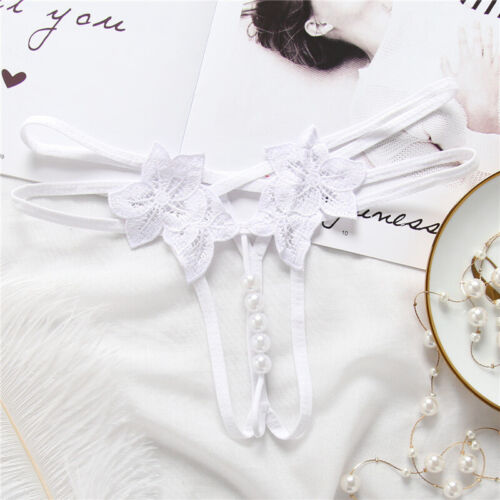 Sexy Perlen-Tanga Für Damen Erotische Spitzenhöschen Dessous K - Bild 17 von 27