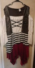 Women's Adult Pirate Wench Renaissance Beauty Plus Size 1X
