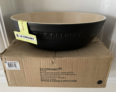 Le Creuset Stoneware Salad/Pasta Oval Serving Bowl Matt