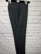 MICHAEL KORS Mens Charcoal Gray CLASSIC FIT Business Casual Pants/Slacks 34x32