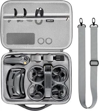 Carrying Case for DJI Avata 2 Fly More Combo w/Goggles 3 RC Motion 3 Travel Bag