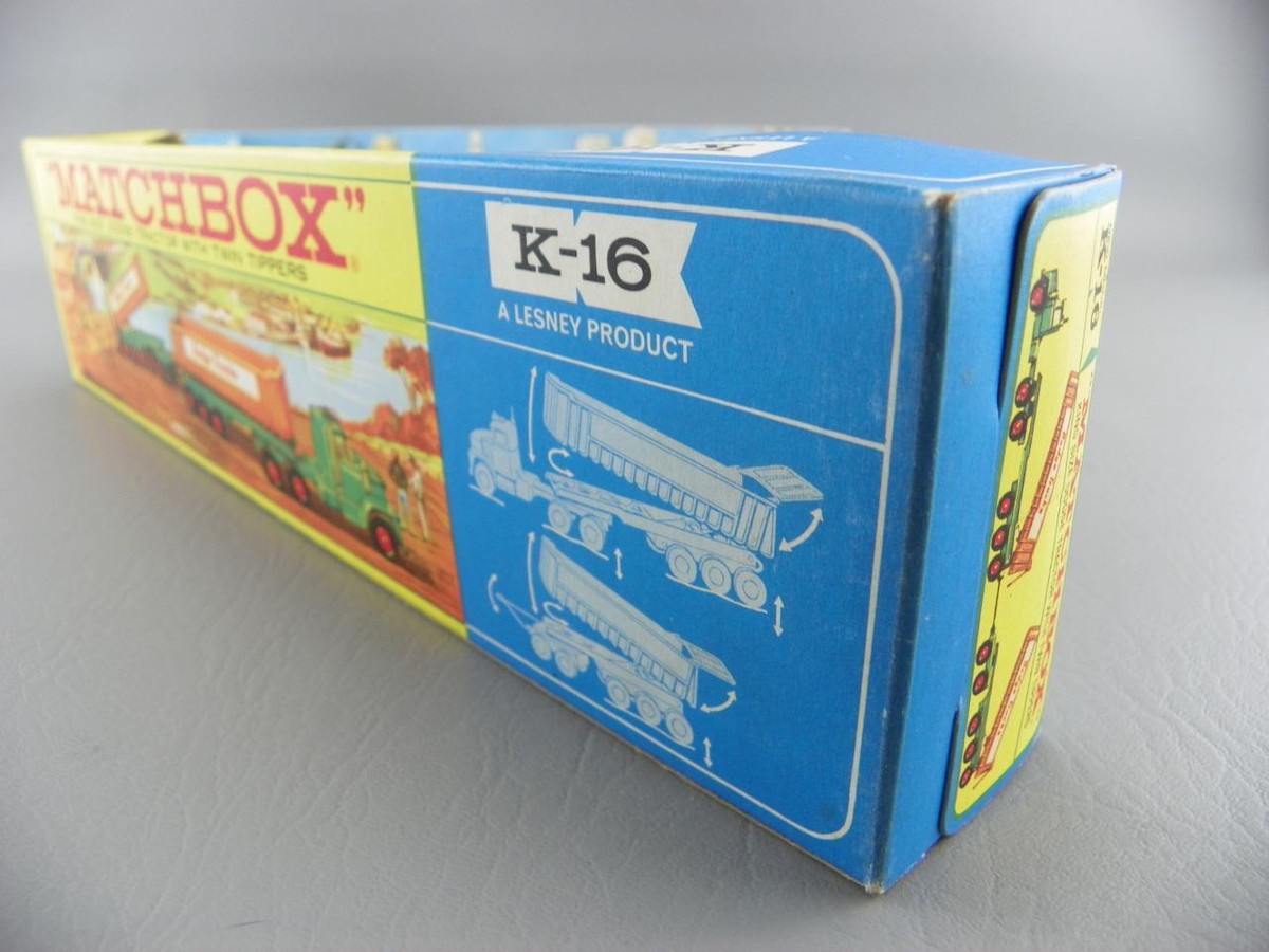 Vintage Matchbox Lesney King Size K-16 Dodge Tractor w/ Twin