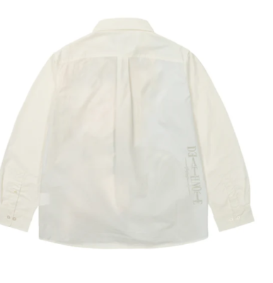Palace Death Note Shirt White Button Size Large Anime Yaumisana