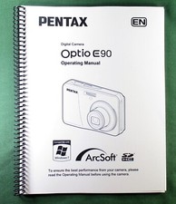 Ricoh Optio E90 OPerating Manual: 202 Pages  Protective Covers 