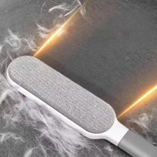 Reusable Double-Sided Lint Brush - Electrostatic Pet Hair Remover for Easy US