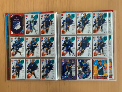 Match Attax 21/22 2021/2022 TSG Hoffenheim Team Komplett-Set alle 18 Karten