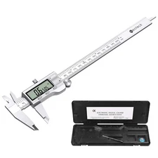 Neoteck 8 inch Digital Caliper, Stainless Electronic Calipers Measuring Tool,...