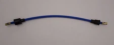 Coil Wire 8mm Spiral Core 15" Straight Boots BLUE Packard Wire Points Cap USA