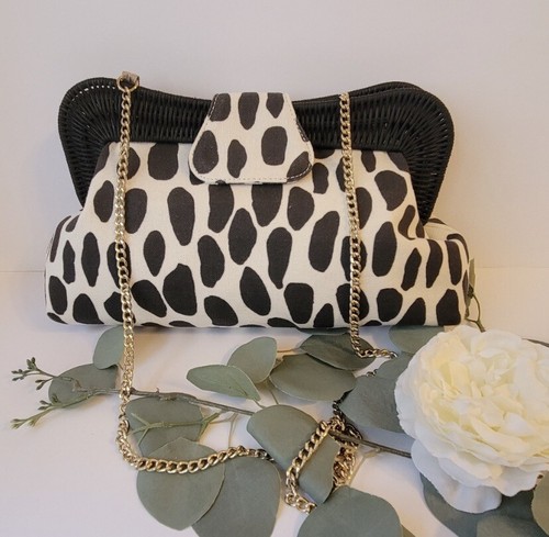 Talbots cow print crossbody bag - Picture 10 of 10