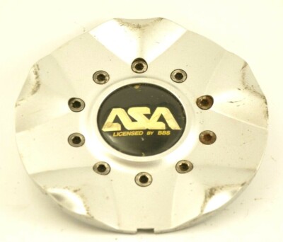 ASA BY BBS CUSTOM CHROME CENTER CAP 8B405