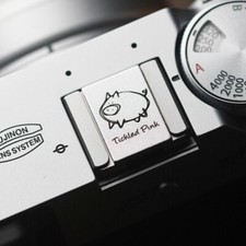 Cartoon Metal Camera Hot Shoe Cover Protect For Fuji Canon Sony Leica Nikon