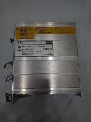 Parker Hannifin Compax3 C3S063V2F12I21T11M00A04 Servo Drive Controller 230V 13A - Picture 14 of 21