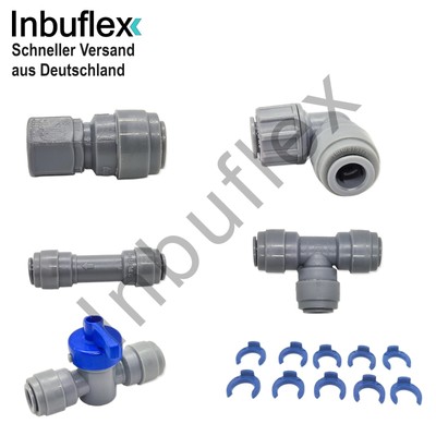 Duotight Schnellverbinder 8mm (5/16) Schlauch Bier brauen NC KEG Abfüllen Brauen