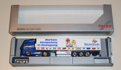 Herpa 279567 MB Kühlkoffer-Sattelzug Rigterink - Masterfood