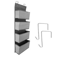 Organizzatore per porta 4 scomparti - Organizer da appendere per porte in TNT