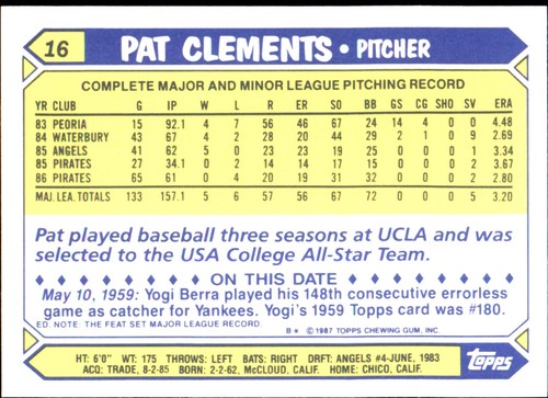 1987 Topps TIFFANY MLB Singles Choisissez vos joueurs d'équipe GLOSSY préférés #2 - #266 - Photo 54 sur 520