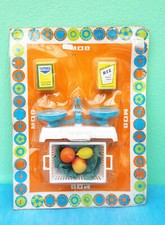 ancien jeu de marchande épicerie balance dinette mob neuf blister
