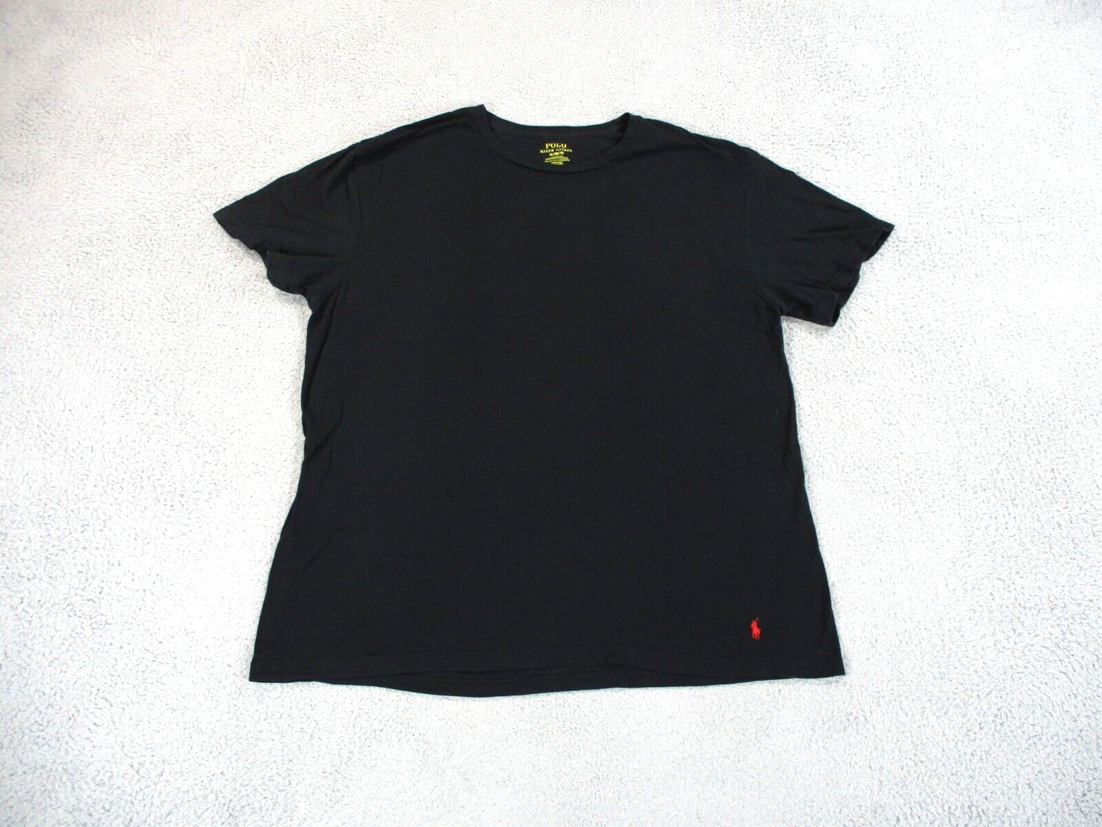 Polo Ralph Lauren camicia uomo extra large nero pony outdoor casual preppy