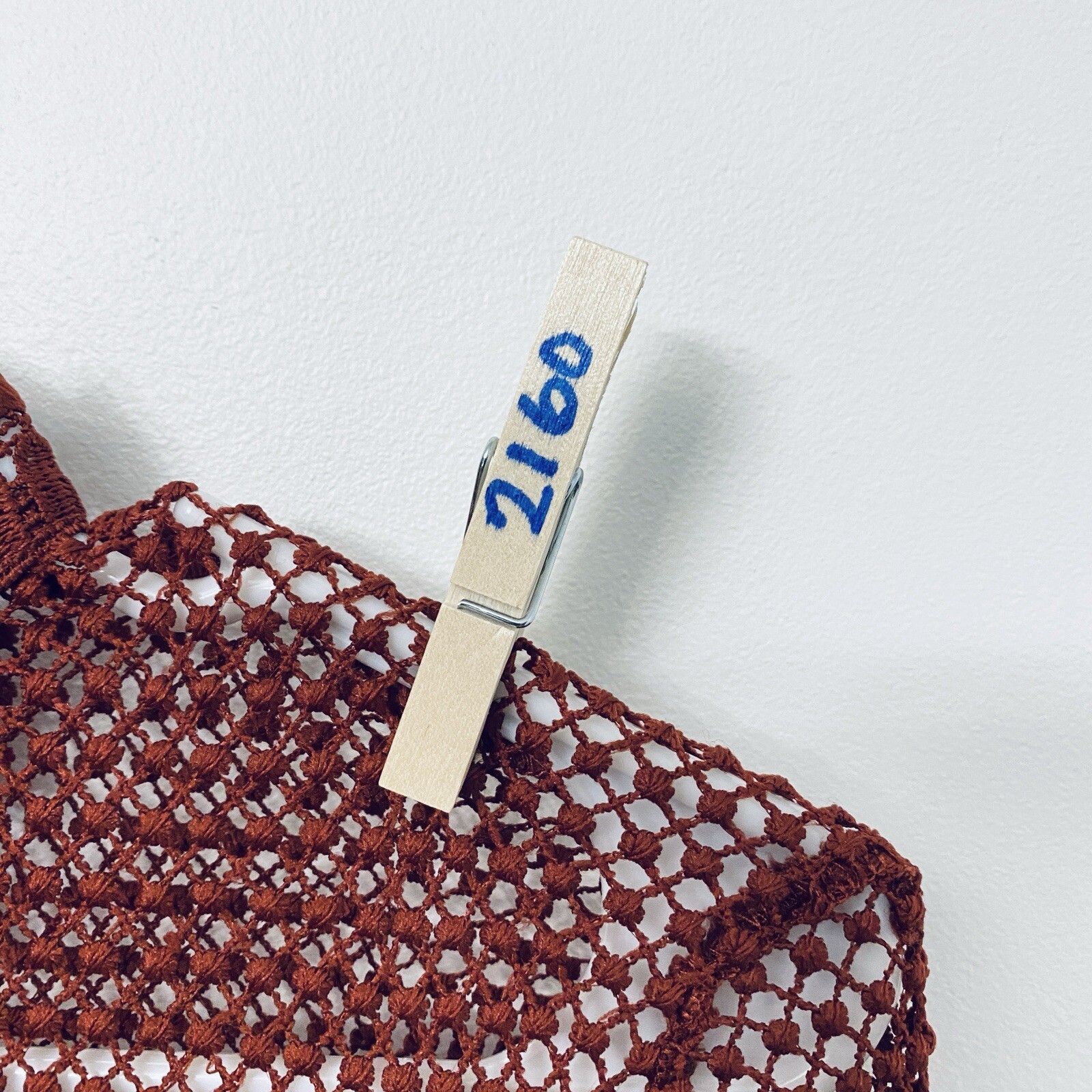 BOLD ELEMENTS LACE Rust Orange Zipper Overlay Top… - image 15