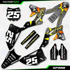 Gray Spark Racing Graphic Kit fits 13-16 Kawasaki Kxf250 KX250f kxf 250 Decal